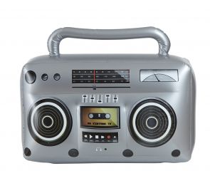 Inflatable boombox