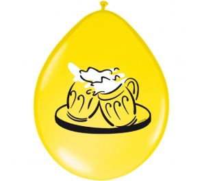 Oktoberfest balloons, 8 pcs
