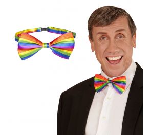 Rainbow Bow Tie