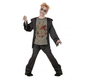Zombie-naamiaisasu halloweeniin