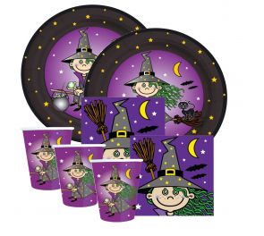 Wilda Witch table setting products