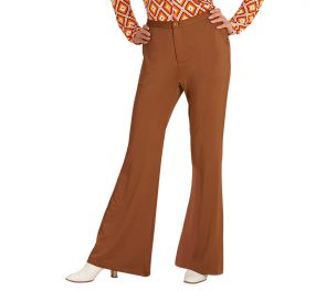 Leveälahkeiset 70's-housut naisille