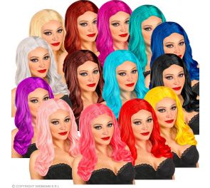 Long-haired Roxy wig in several colors