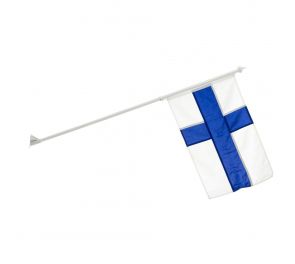 Seinään kiinnitettävä Suomen lippu