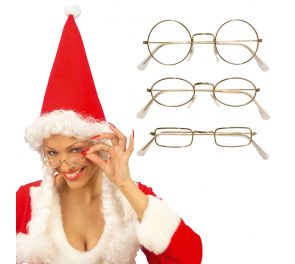 Eyeglasses in metal