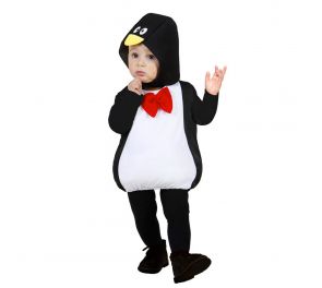 Penguin jumpsuit and headpiece