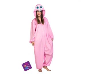 Vaaleanpunainen Pink Walrus -naamiaisasu