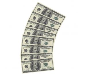 Dollar napkins, 10 pc. 