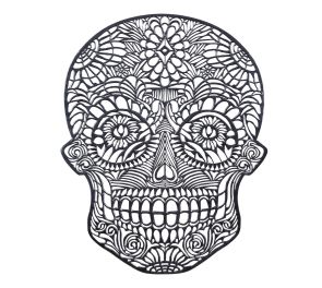 Dia de los muertos -pöytätabletti