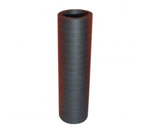 Three rolls of black paper streamer in a package