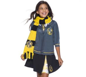 Knitted Hufflepuff Deluxe Scarf