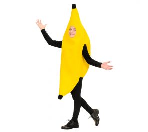 Lasten keltainen banaanipuku