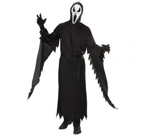 Creepy Screamer horror costume with mask