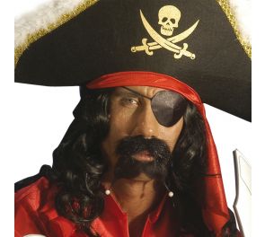 Pirate eye-patch DELUXE