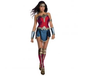 Stylish Wonder Woman fancy dress costume