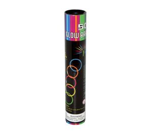50 kappaleen glowstick-paketti