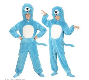 Blue Lion fantasy costume for adults