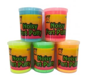 Noisy fart putty