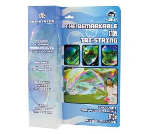 Indy Tri-String Bubble Wand -saippuakuplasauva