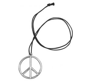 Peace sign necklace 2