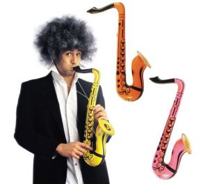 Inflatable saxophone