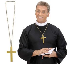 Big cross necklace