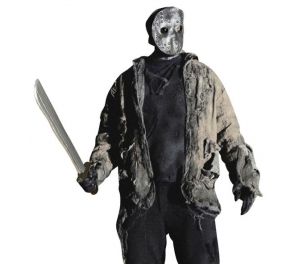 The Jason mask and machete