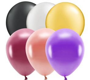 10 kpl metallinhohtoisia ilmapalloja