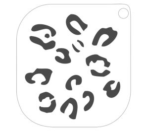 Leopardin täpliä muistuttava sabluuna