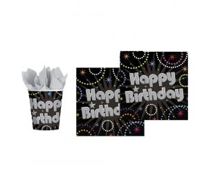 Happy Birthday table setting products