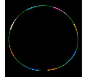 Juggle Dream Aurora - 80 LED Hula Hoop