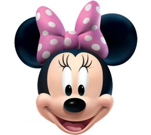 Minnie Mouse mask 