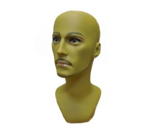 Head of the mannequin, man dark