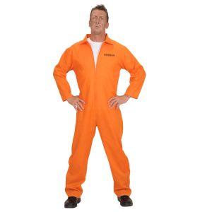 Perinteinen oranssi vankihaalari aikuisille