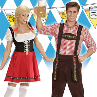 Oktoberfest-asut, koristeet ja asusteet!
