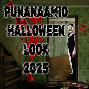 Punanaamio Halloween Look 2025 sekä Halloween tapahtumat