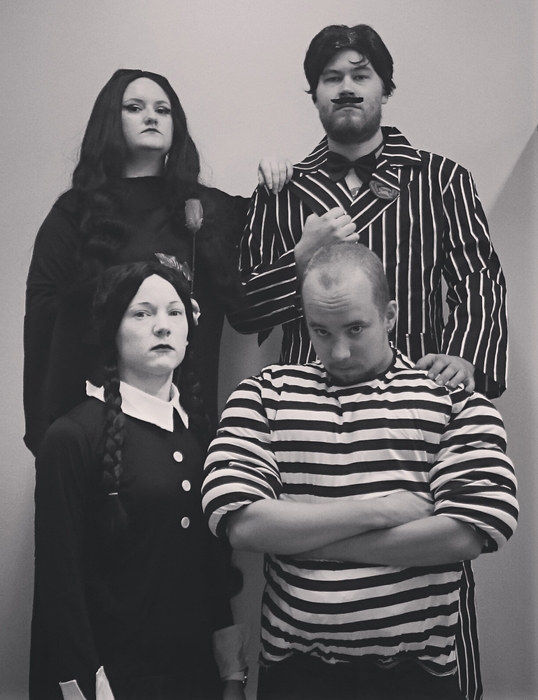 Addams Family – Punanaamion hahmovinkki